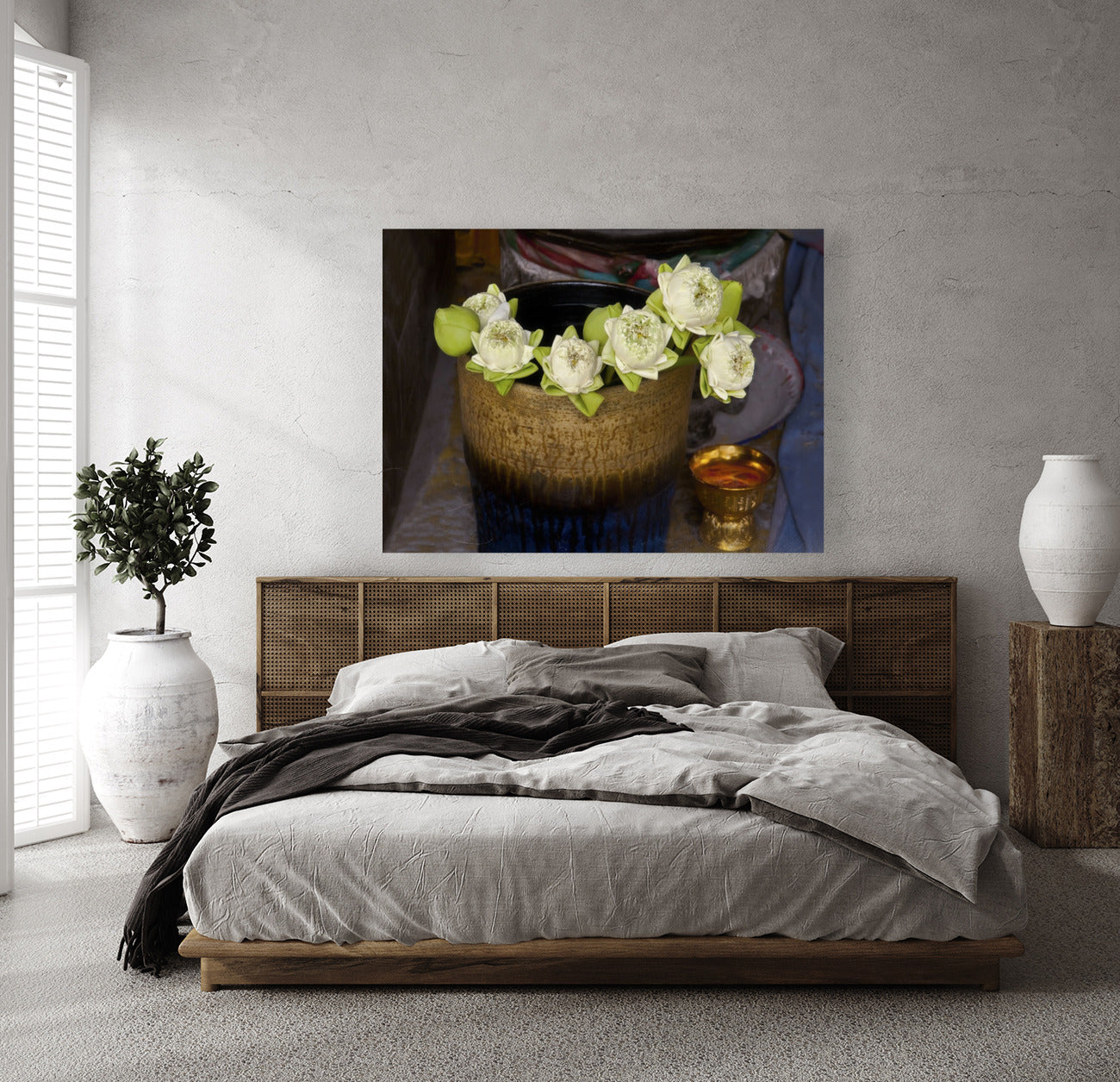 Lotus Offerings 38x54"