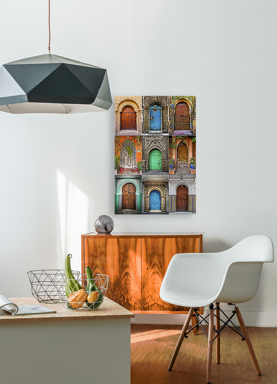 Moroccan Door Collage 24x36"