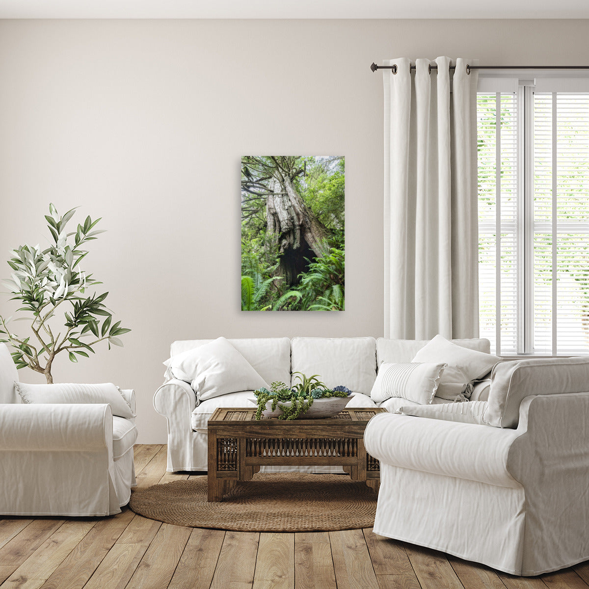 Hollow Tree 24x36"