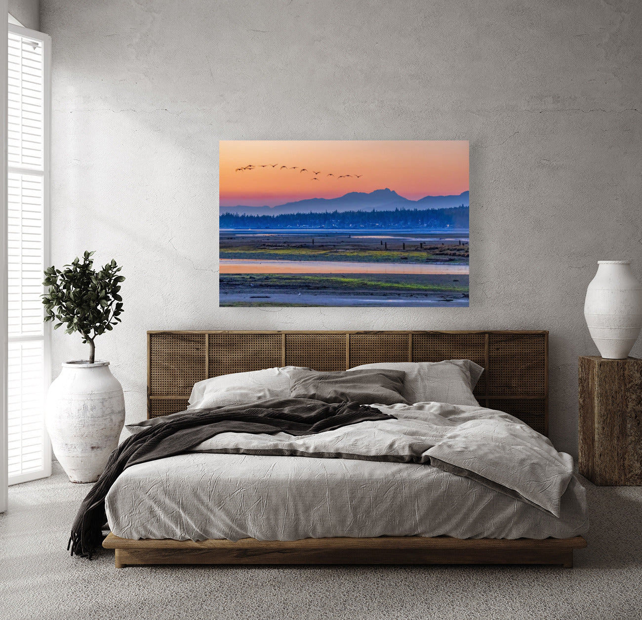 Courtenay Estuary at Dawn 40x60"