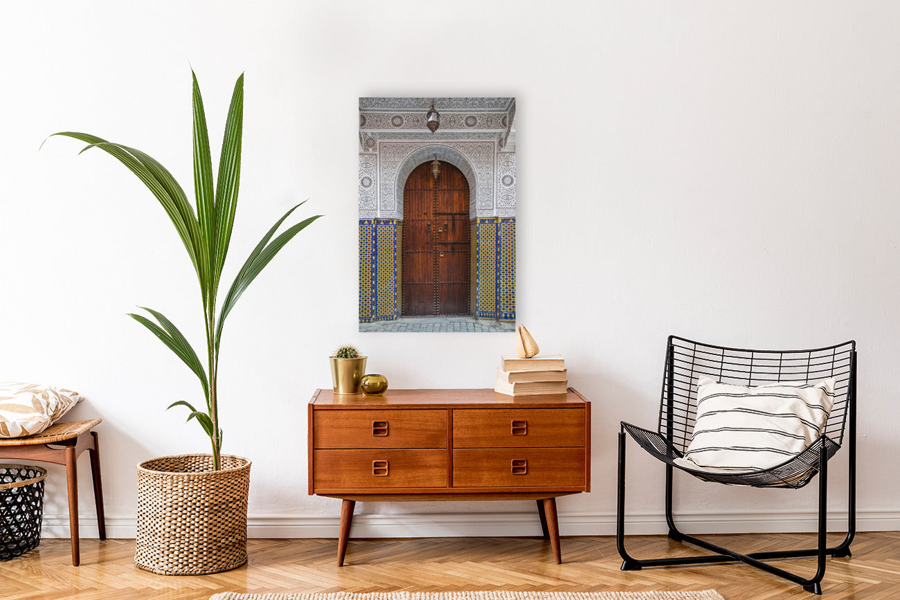 Yellow Tiled Moroccan Door 24x36"
