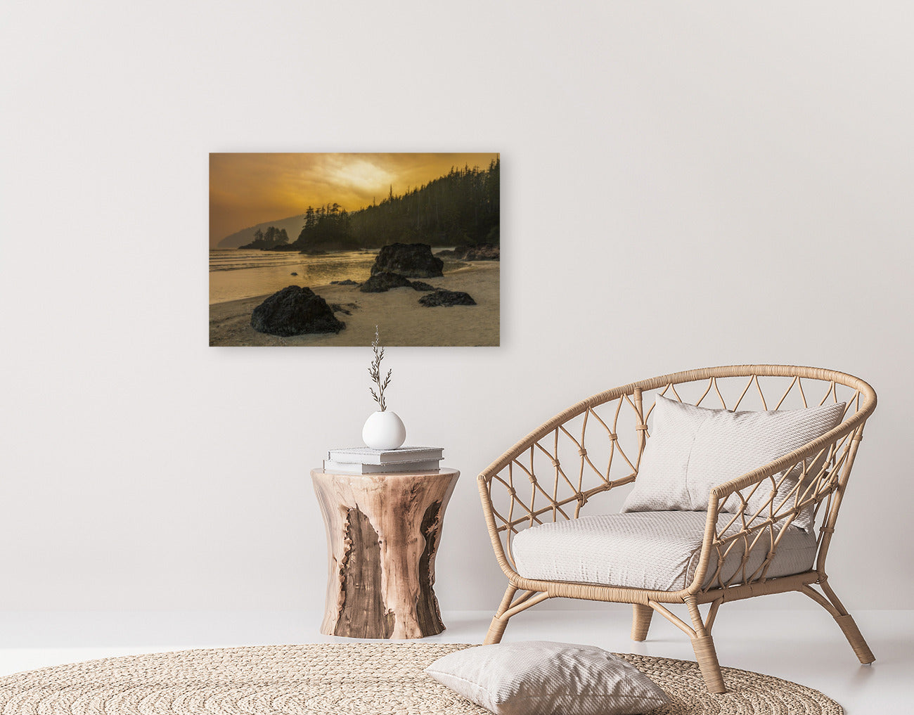 San Josef Bay Boulders 24x36"
