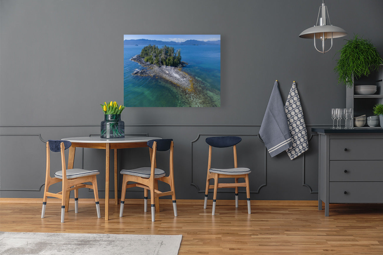 West Coast Aerial 24x36"
