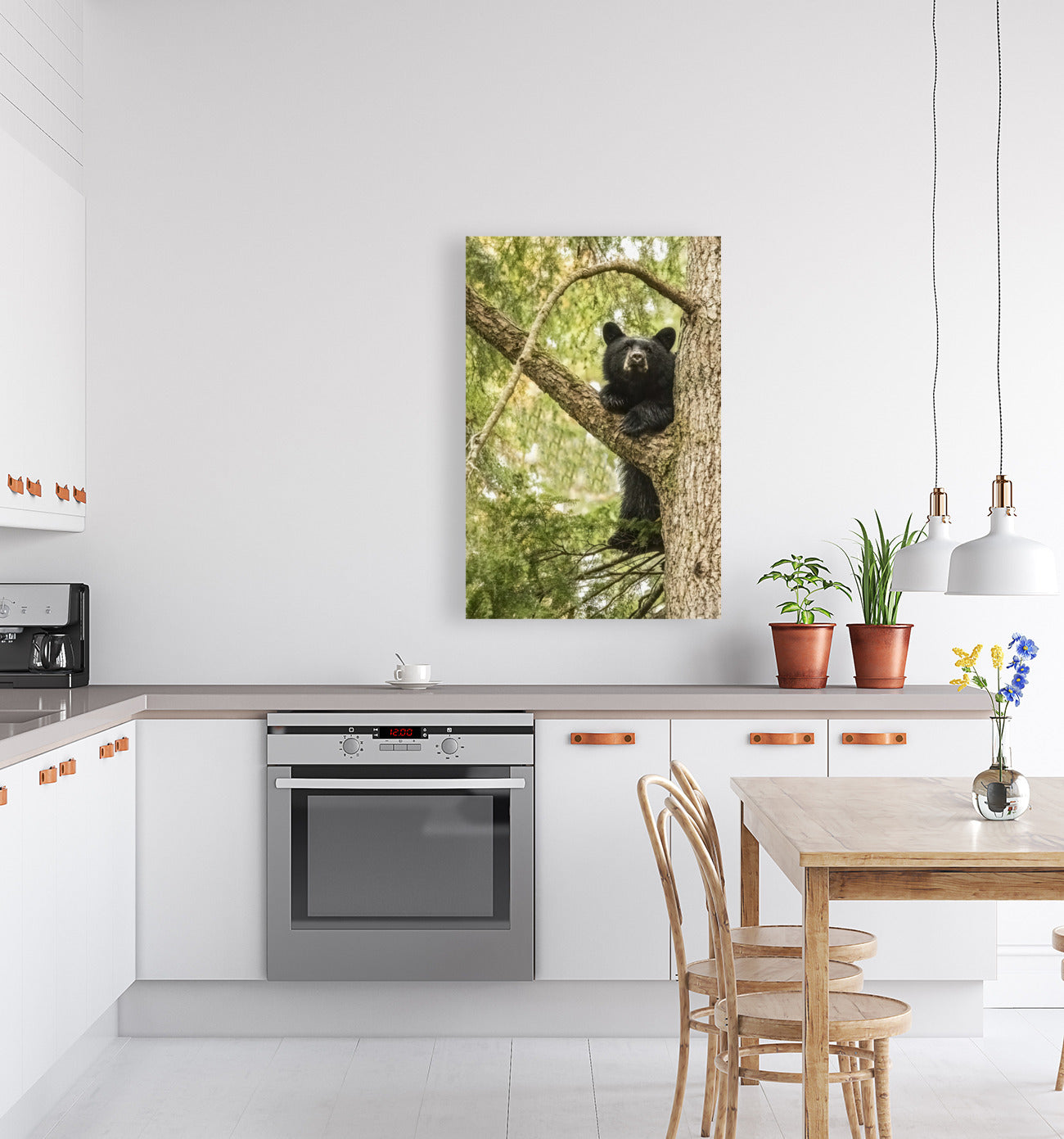 Black Bear Cub 24x36"
