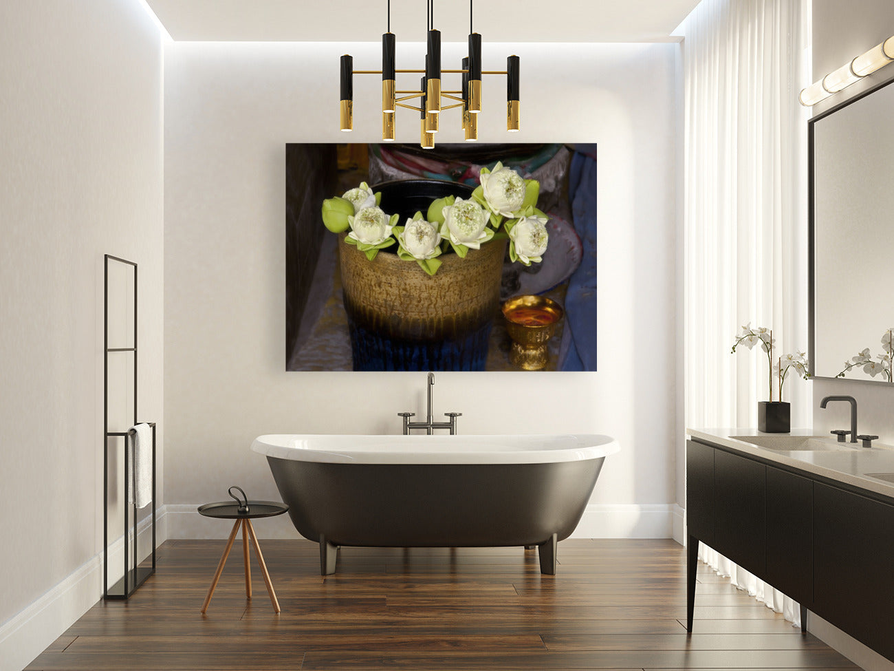 Lotus Offerings 38x54"