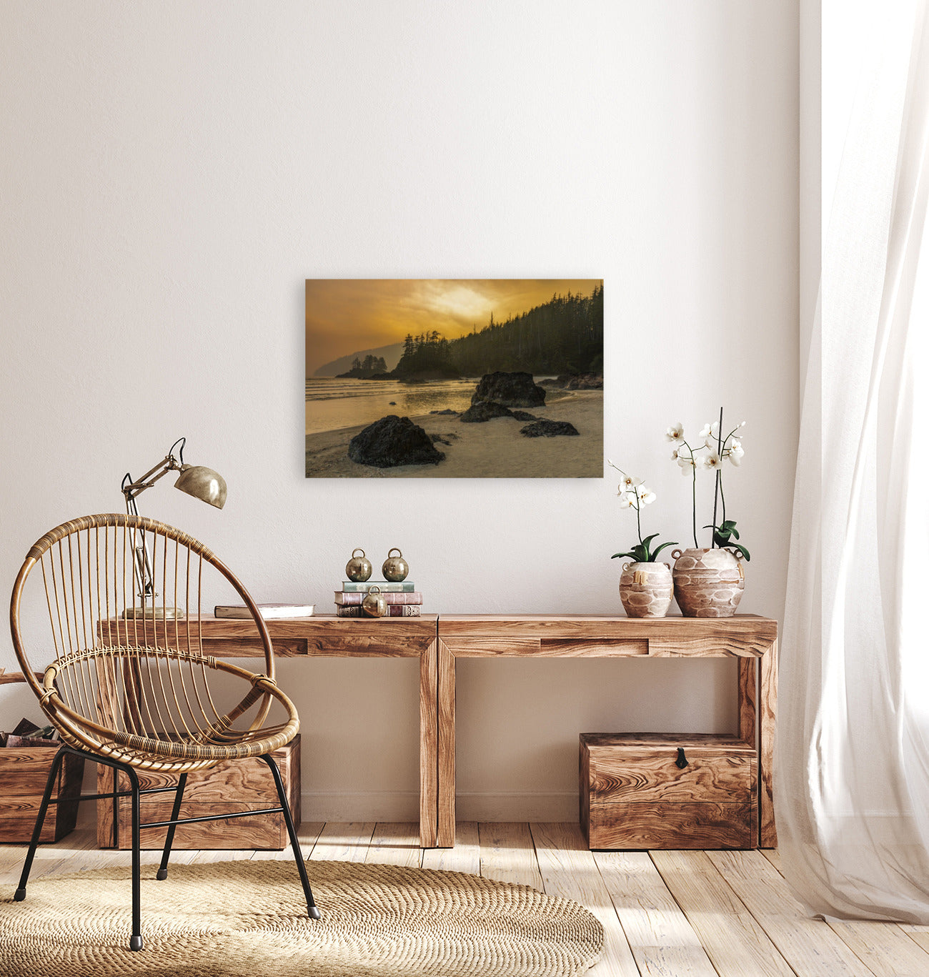 San Josef Bay Boulders 24x36"