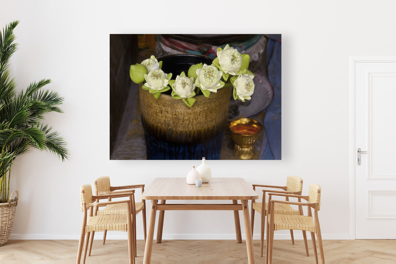 Lotus Offerings 38x54"