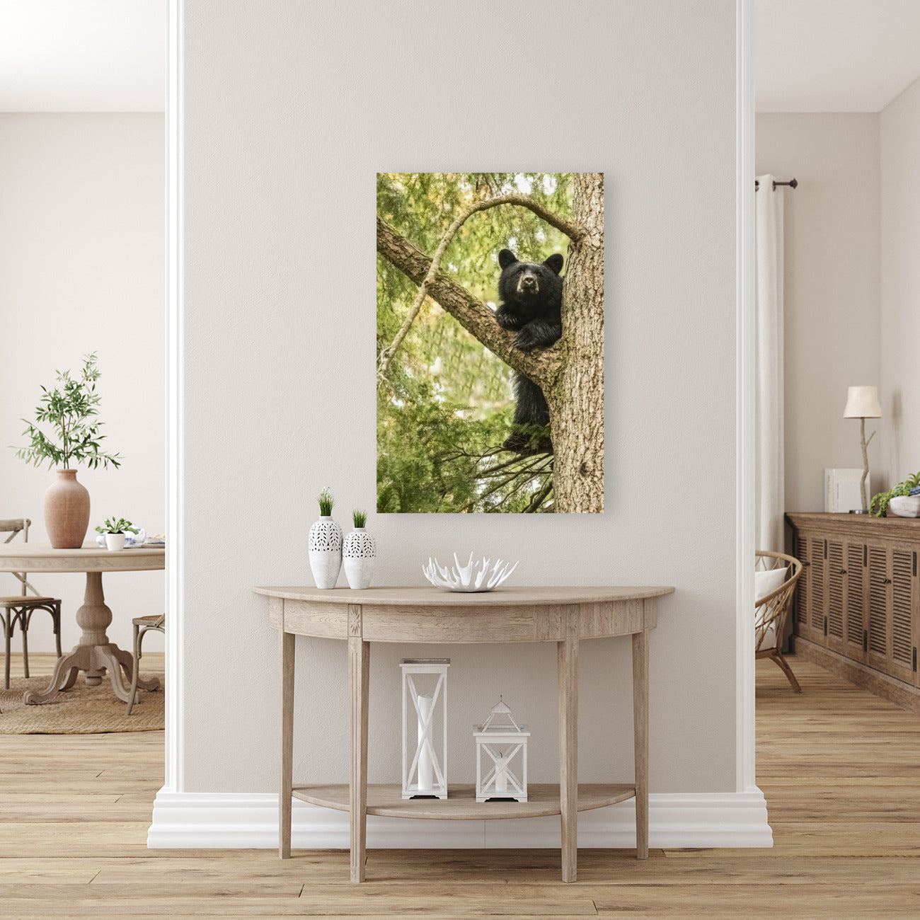 Black Bear Cub 24x36"