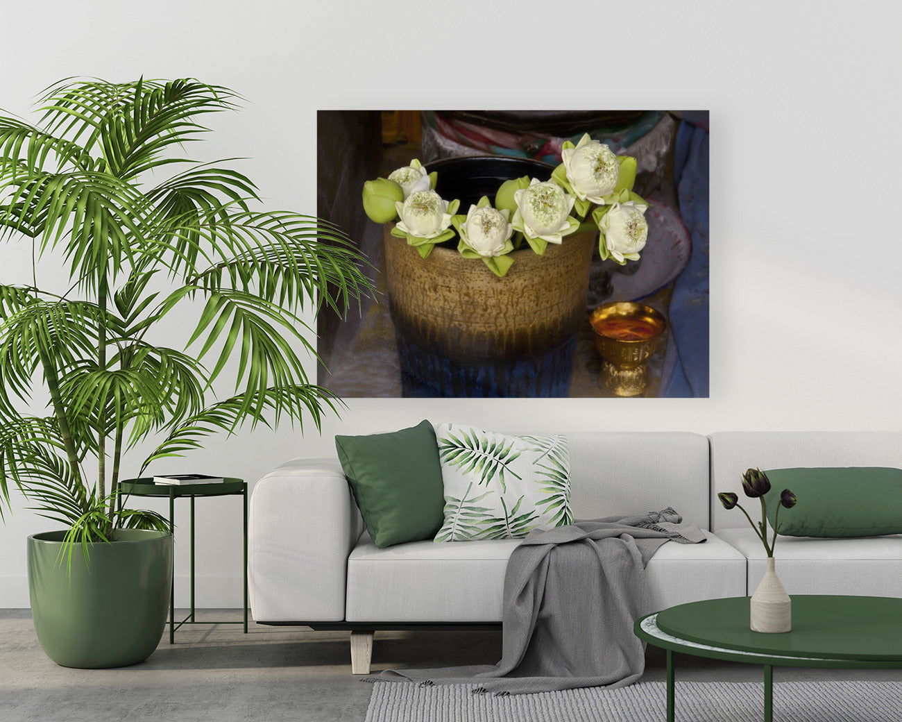 Lotus Offerings 40x60"