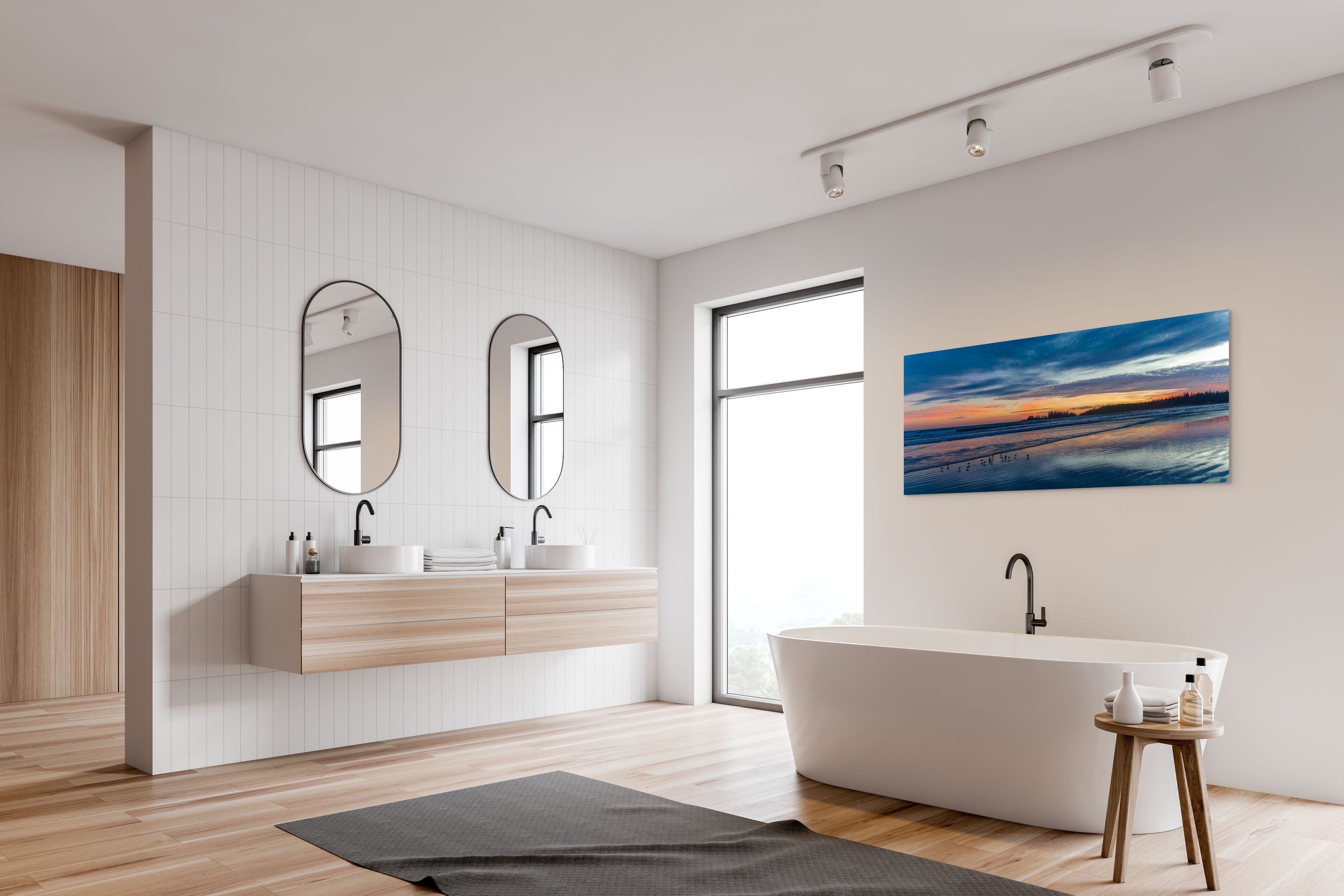 Tofino Long Beach Panorama 24x60"