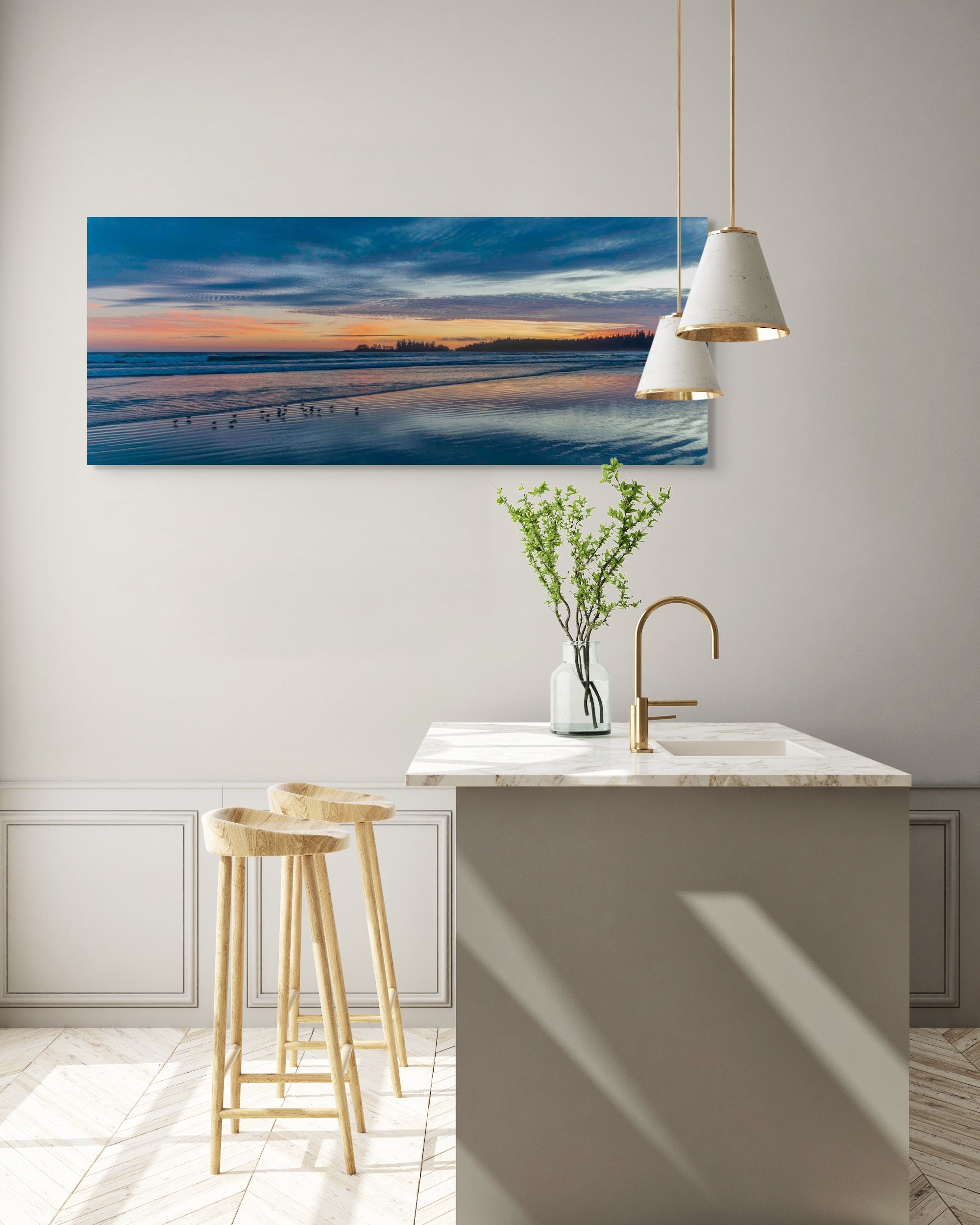 Tofino Long Beach Panorama 24x60"