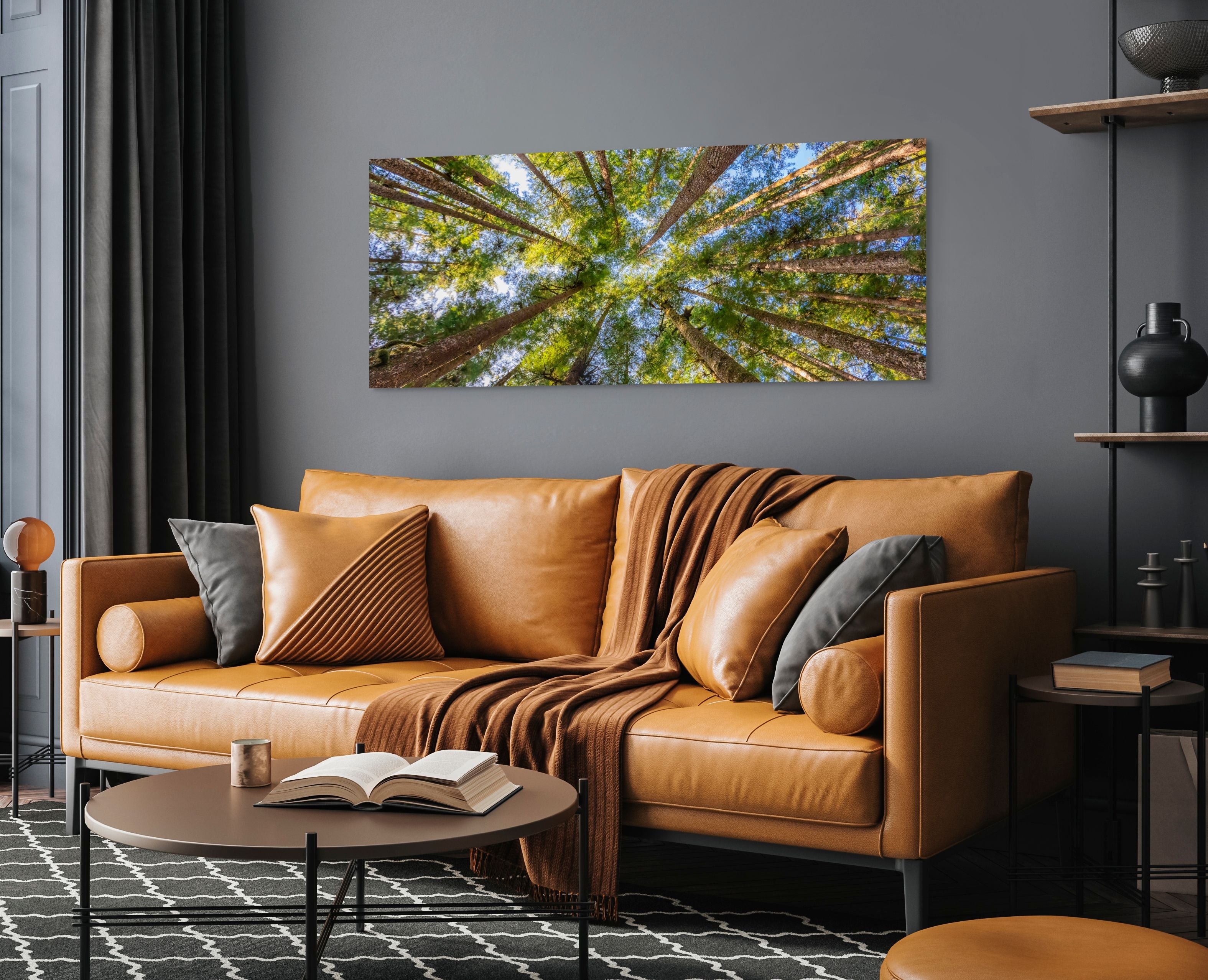 Tree Canopy, Panorama 24x60"