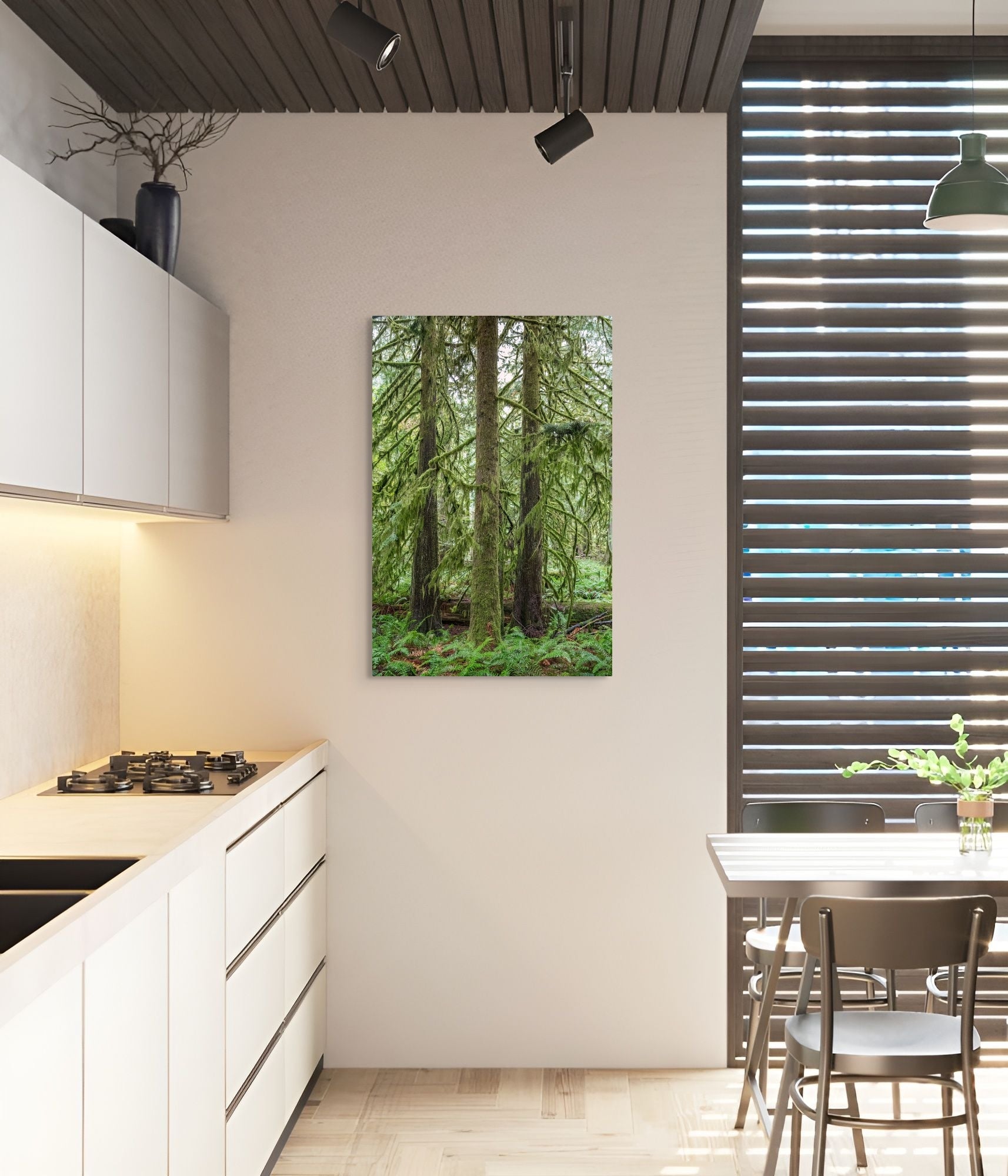 Mossy Tree Trio 24x36"