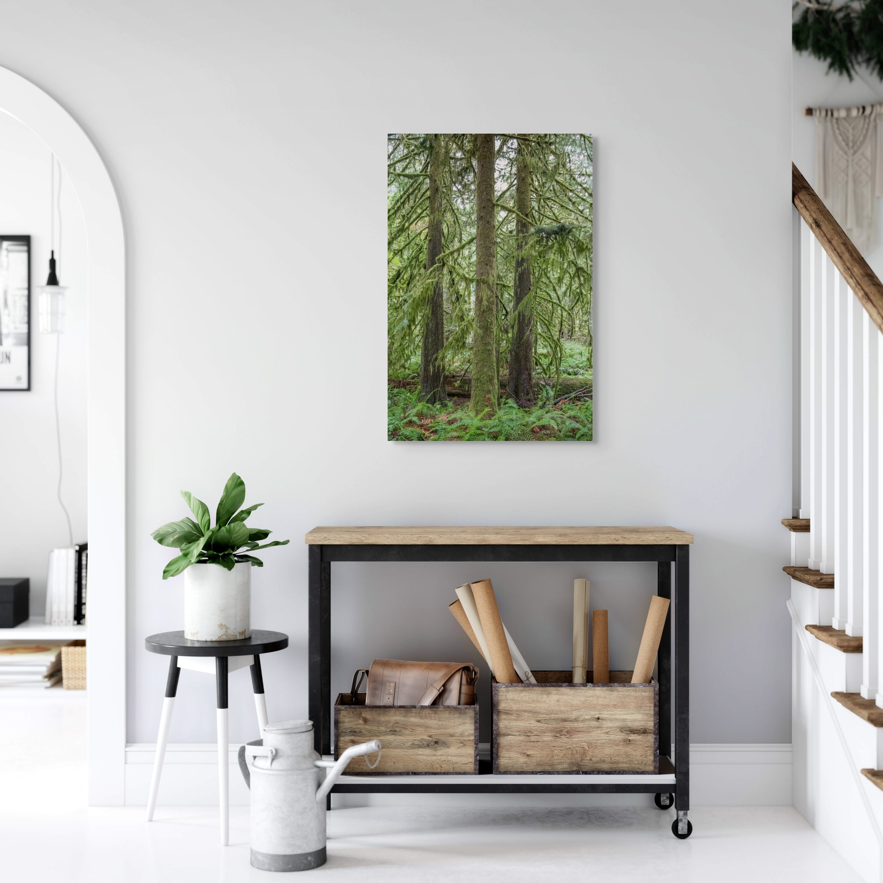 Mossy Tree Trio 24x36"