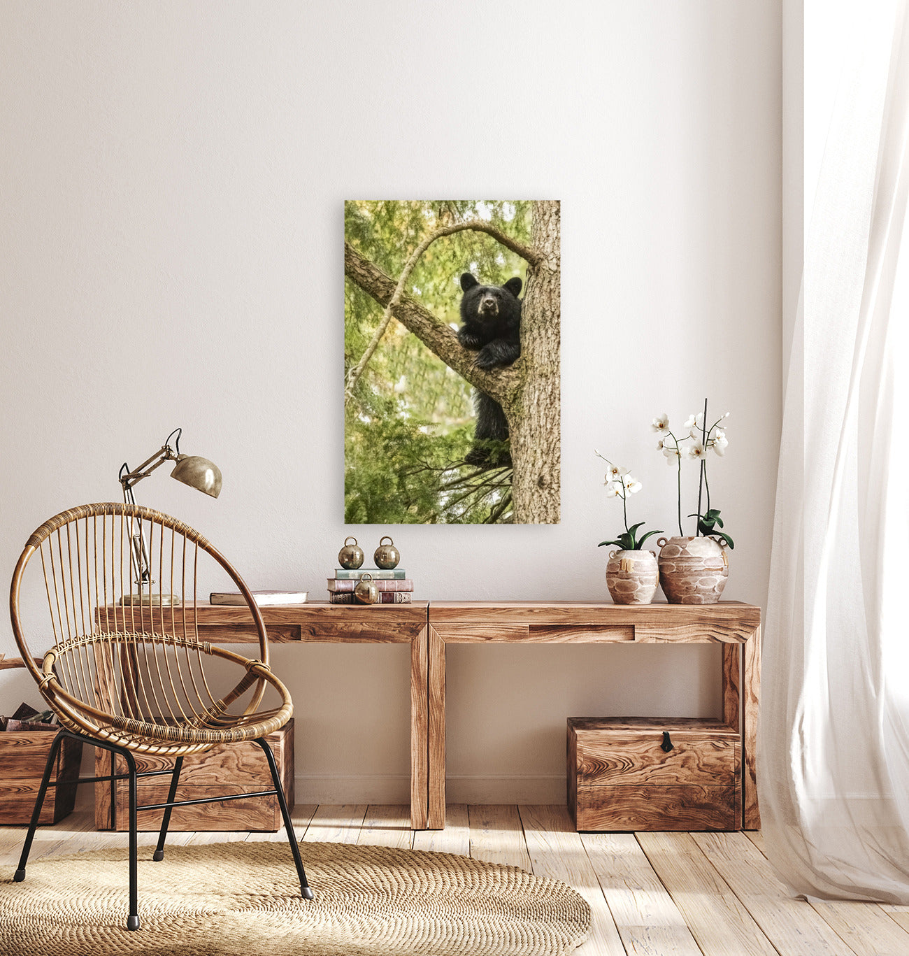 Black Bear Cub (portrait) 24x36"